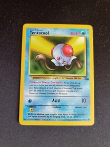2000 Pokémon Fossil Unlimited Tentacool #56/62 vintage - envío gratuito - LP - Imagen 1 de 2