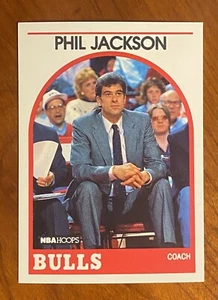 1989-90 Hopps NBA Basketball PHIL JACKSON #266 Bulls Coach - Picture 1 of 2