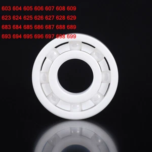 Full Ceramic Miniature Ball Bearings 603-699 Zirconia White Resistant Corrosion - Picture 1 of 6