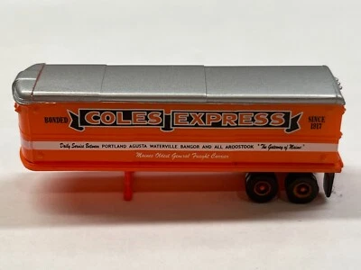 CMW Mini-Metals Semi Truck Box Delivery Trailer Coles Express N-Scale Fast Ship - Image 1 of 4