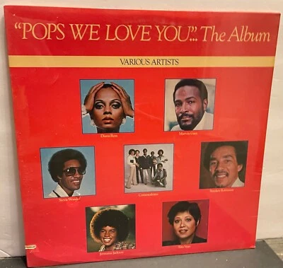 sealed POPS WE LOVE YOU the album MARVIN GAYE Smokey Robinson STEVIE WONDER 1979 - Image 1 of 2