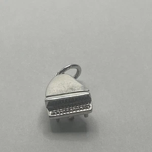 Dije de piano vintage de plata de ley 925 - Imagen 1 de 6