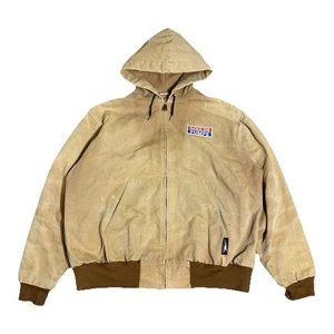 Chaqueta con Capucha De Lona Pato De Colección X-Grande Activa Forrada Térmica Desteñida Ropa de Trabajo EE. UU. - Imagen 1 de 20