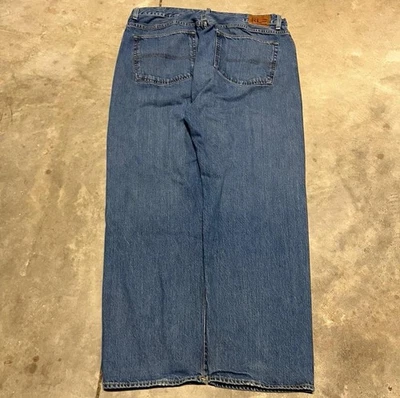 Pantalones de mezclilla Ralph Lauren polo sueltos holgados calce clásico para hombre 36x30 grunge preppy Foto 1 de 4