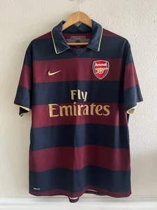 Nike Soccer Jersey Arsenal Herbert Chapman Vintage 2007 Size Large Original - Picture 1 of 14