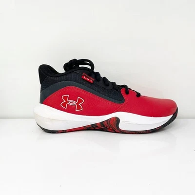Under Armour Niños Lockdown 7 3028513-600 Rojo Zapatos de Baloncesto Tenis Talla 5Y Foto 1 de 4