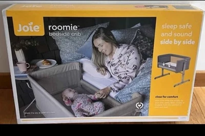 Joie Roomie - Drop side, Bed side crib - Brand New - Image 1 of 4