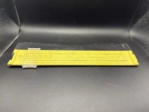 Vintage PICKETT Microline 120 Slide Rule Ruler with Leather Case - Picture 1 of 4