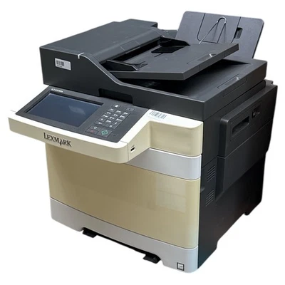 Lexmark CX510de 33.720 Seiten Farblaser MFP scannen kopieren drucken (vergilbt) - Bild 1 von 2