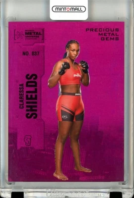 2022 Upper Deck Skybox Metal Universe Claressa Shields Precious Metal /75 - Image 1 of 2