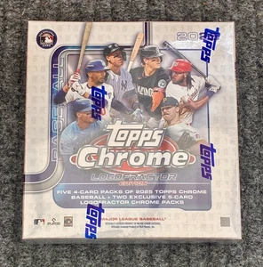 2025 Topps Chrome Baseball Logofractor Edition Sealed Box  - Bild 1 von 11