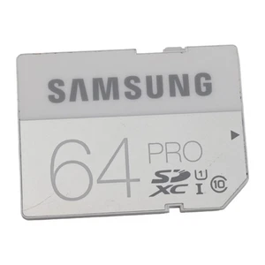 Samsung 64GB SD XC Karte U1 10   Speicherkarte memory card - Picture 1 of 2
