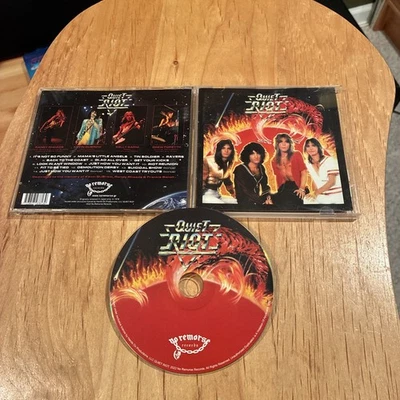 Quiet Riot s/t 1978 CD 2022 Patrick Engel remaster randy rhoads ozzy osbourne - Image 1 of 4