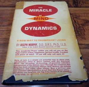 MIRACLE OF MIND DYNAMICS JOSEPH MURPHY (HC/DJ 1964 PRENTICE HALL) - Picture 1 of 8