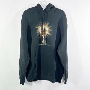 Oficial Copa Mundial de Fútbol de la FIFA Trofeo Sudadera con Capucha Negra Talla M Informal NUEVA - Imagen 1 de 6
