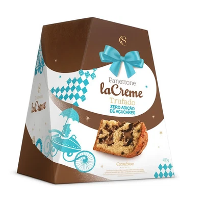 Cacau Show Panettone LaCreme Zero Adição de Açúcar 650g - Image 1 of 2