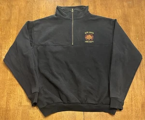 Sudadera New Haven Fire Department 1/4 Cremallera 2XL The Game Workwear CT - Imagen 1 de 6