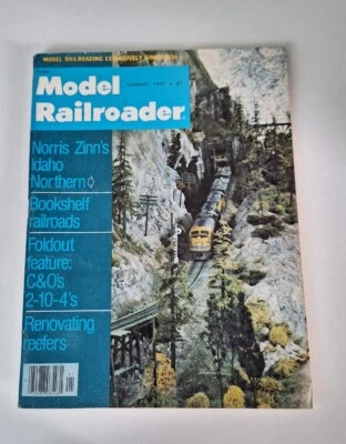 Model Railroader Magazine January 1977 - Image 1 of 2