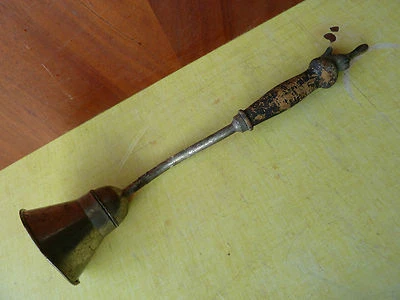 Ancienne tête de pulverisateur, vieux outils art populaire, french antique - Photo 1/2