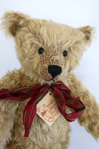 Orsacchiotto vintage Kathleen Wallace STIER artista 18" mohair FIRMATO completamente snodato - Foto 1 di 12