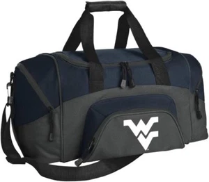 West Virginia Small Duffel Bag WVU Carryon Suitcase or Gym Bag - Picture 1 of 13