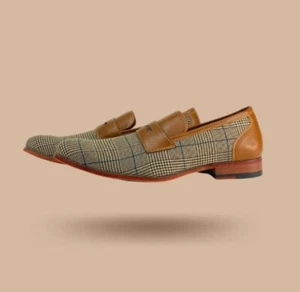 Ferro Aldo SIDNEY Men's Casual Patterned Penny Loafers - Picture 1 of 36
