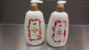 Lot of 2 Dove Liquid Hand Wash Pumpkin Pie Apple Cider Holiday Treats - Picture 1 of 2