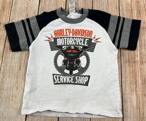 Harley Davidson Motorcycles Kids T Shirt Size 6 - Picture 1 of 4