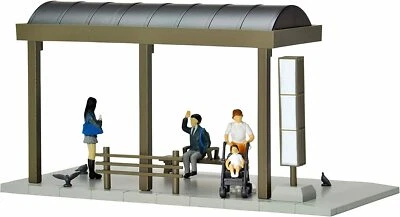 TOMYTEC Geocolle 64 1/64# Car Snap 05a Bus Stop - Image 1 of 4