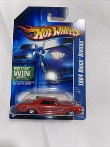 ⭐️⭐️2006 Hot Wheels HW 1964 Buick Riviera #157 Mainline Red - Toy Car - - Picture 1 of 6
