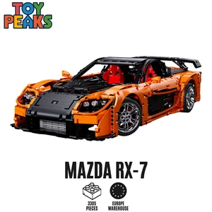 NUEVO Mazda RX-7 Master 1:8 Juego de Construcción - 3295 Piezas - Kit Modelo Hágalo Usted Mismo - Imagen 1 de 10