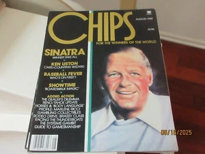 Frank Sinatra , Chips Magazine , August 1981 , For The Winners Of The World - Imagen 1 de 2