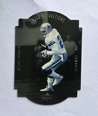 1997 Upper Deck Deion Sanders Star Attractions #SA20 Dallas Cowboys PWE - Image 1 of 2