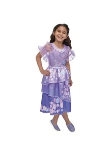Disney Encanto Movie Isabela Dress Costume For Girls- Fits Sizes 4-6x New - Picture 1 of 6
