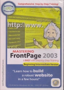Learn FrontPage 2003 Tutorial Software (a great way to learn the basics) - Picture 1 of 1