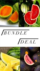 The Ultimate Watermelon Package! Orange ! Crimson Red ! Yellow! Star And Moon! - Picture 1 of 2