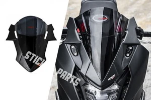 FOR HONDA CBR650F WINDSHIELD WINDSCREEN 2014 - 2018 FAIRINGS VISOR COVER BLACK - Picture 1 of 10