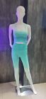 Women Ladies Plt Shape Top&Bottoms 2Pcs Set Loungewear Yoga Suit Gym Tracksuit