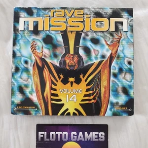 CD MUSICAL : Rave Mission Volume 14 - 2 CD - 1999 - Electro - Floto Games - Imagen 1 de 3