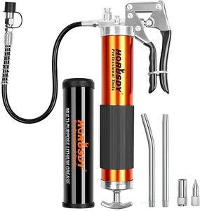 HORUSDY Grease Gun | Heavy Duty Grease Gun Flexible Hose | 7000 PSI | Heavy Duty - Picture 1 of 8