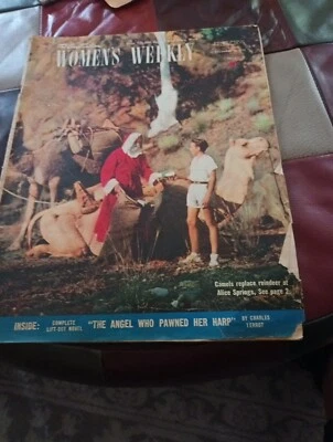 WOMEN'S WEEKLY MAGAZINE 1953,THE QUEEN, KEN ROSEWALL,LEWIS HOAD, ARNOTTS 1954  - Image 1 of 4