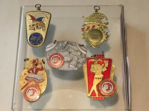 K.G. ELLINGEN  PLAKETTEN 1963 & 1964 & 1966 & 1968 USW.  ( BREHMER NÜRNBG. ) - Picture 1 of 9