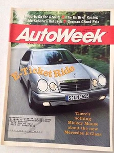 Autoweek Magazine Mercedes E-Class August 7, 1995 020117RH - Imagen 1 de 1