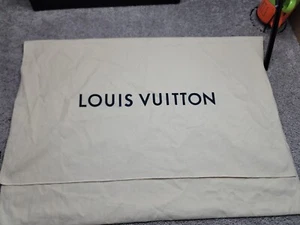 Louis Vuitton Extra Large Fold Over Protector Dustbag 21" x 30" - EUC - Picture 1 of 6