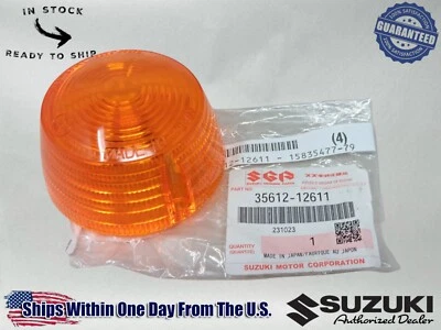 Suzuki Genuine OEM Authentic  Turn Signal Lens 35612-12611 - Image 1 of 4