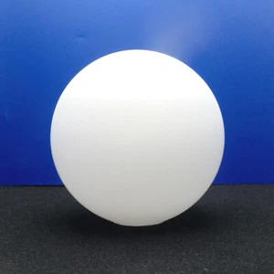 Vetro di ricambio sfera in vetro opale bianco opaco, Ø circa 130 mm apertura Ø circa 40 mm - Foto 1 di 4