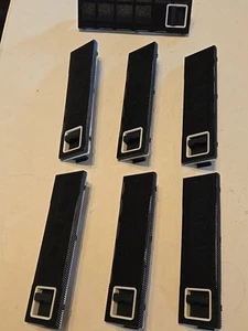 7er-Pack Universal schwarz Mesh Kunststoff Tower PC 5,25" Laufwerksschacht Abdeckung gebraucht - Bild 1 von 12