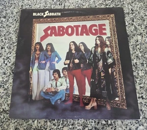 Black Sabbath Sabotage LP Vinyl 1975 Warner Bros BS 2822 VG/VG+ - Picture 1 of 7