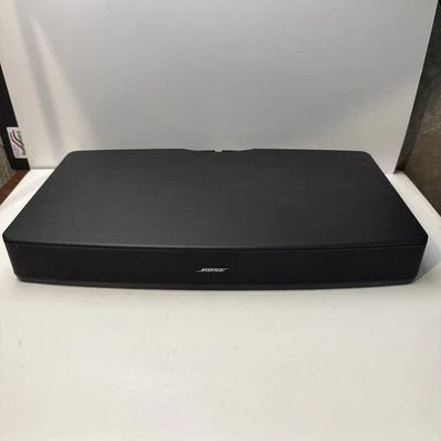 Sistema de som Bose Solo TV modelo 410376 preto com cabo de alimentação, - Imagem 1 de 4
