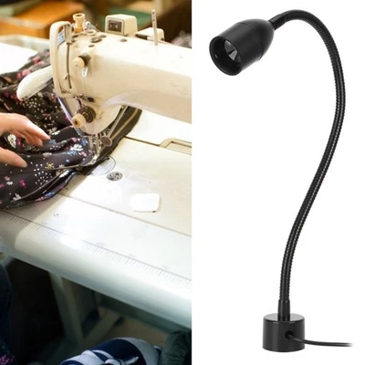 5W LED Work Light Flexible Gooseneck Magnetic Base For Sewing Machine Indus HEN - Image 1 of 4